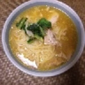 鶏肉のラーメン♡